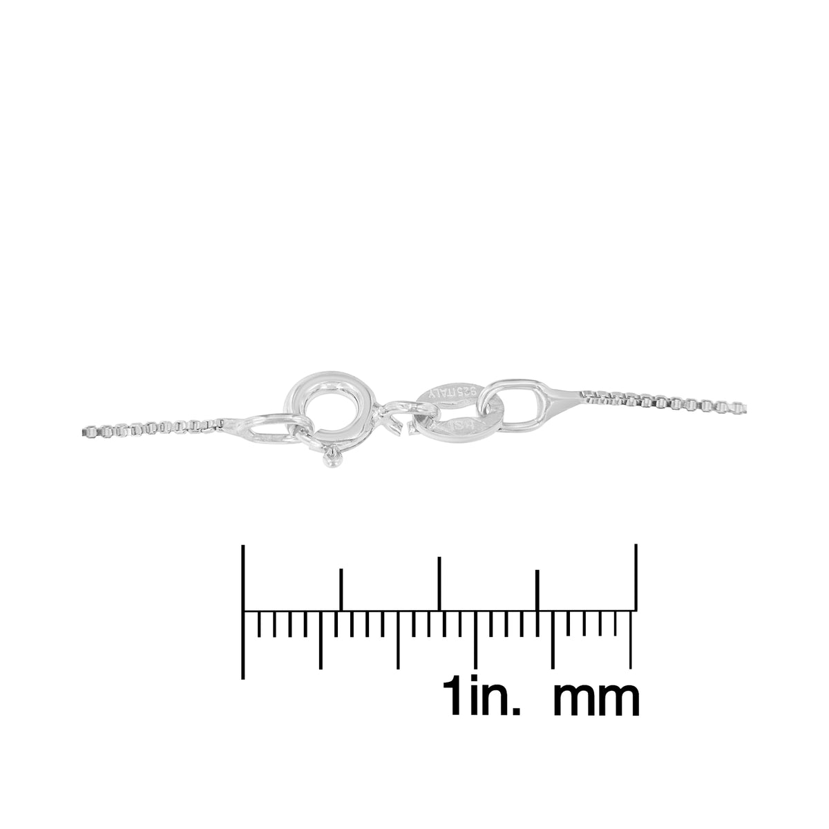 Diamond Heart Pendant Necklace - Sterling Silver 1/10 CTW
